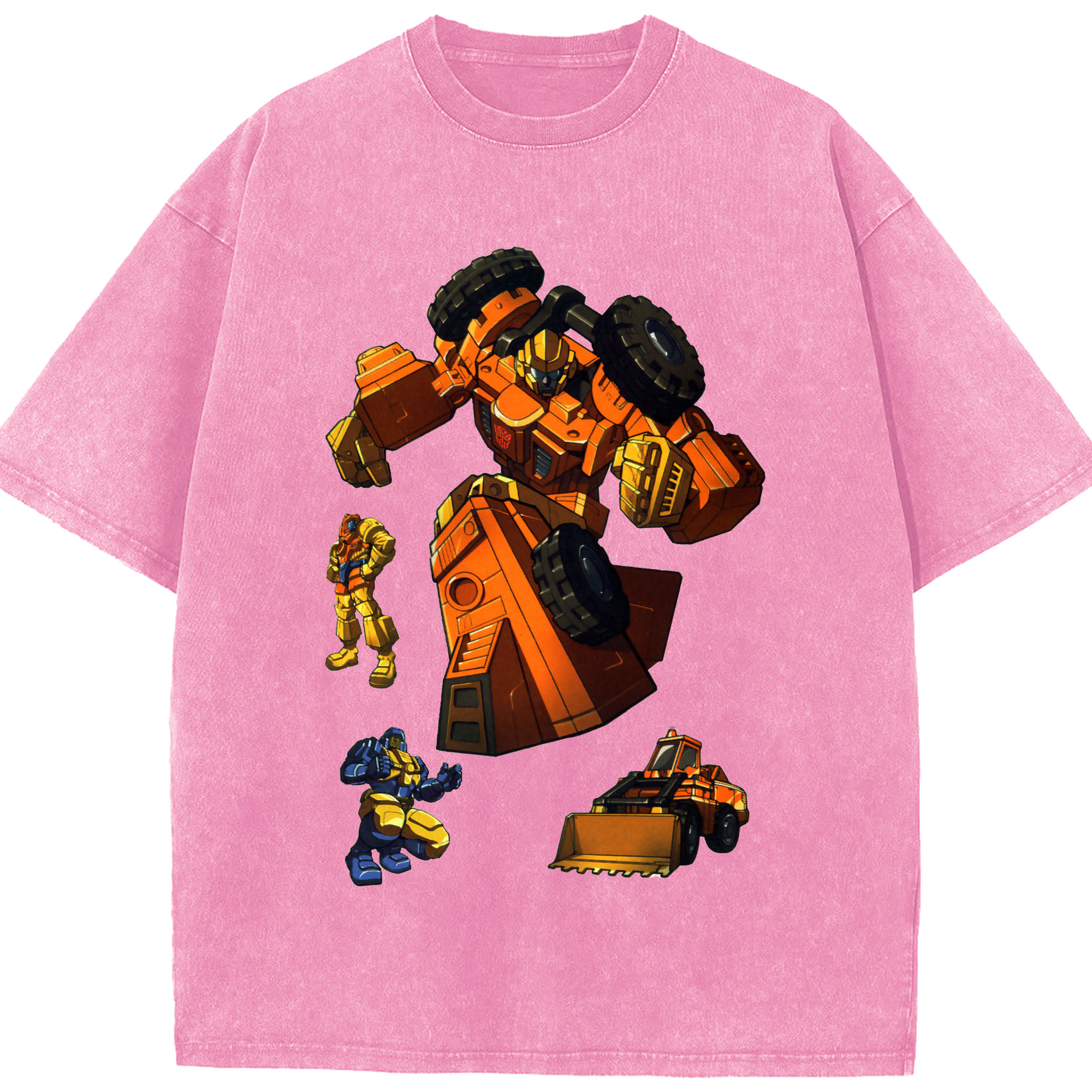 （画像用）  綿100% ヴィンテージ風 半袖Tシャツ（フロントプリント）